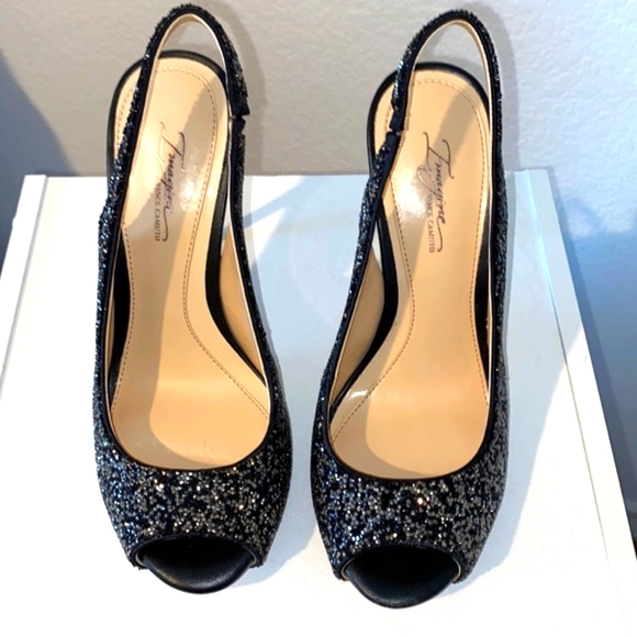 Vince Camuto Imagine Crystal-Pearl Heels - Picture 3 of 12